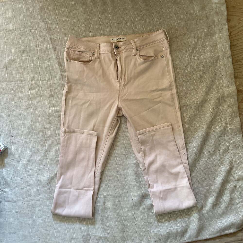 Bullhead Denim Co. Pink  high rise Skinniest Fit Jeans